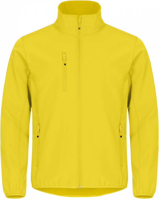 Clique - Classic Softshell Jacket Men - Geel