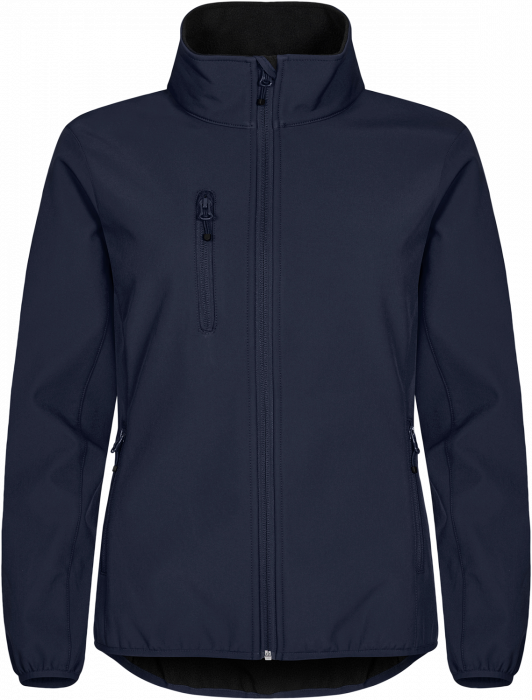 Clique - Klassisk Softshell Jakke Dame - Navy blå