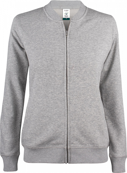 Clique - Organic Cotton Premium Cardigan Ladies - Grey melange