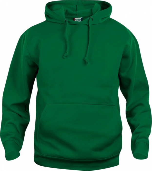 Clique - Basic Cotton Hoodie - Bottle Green