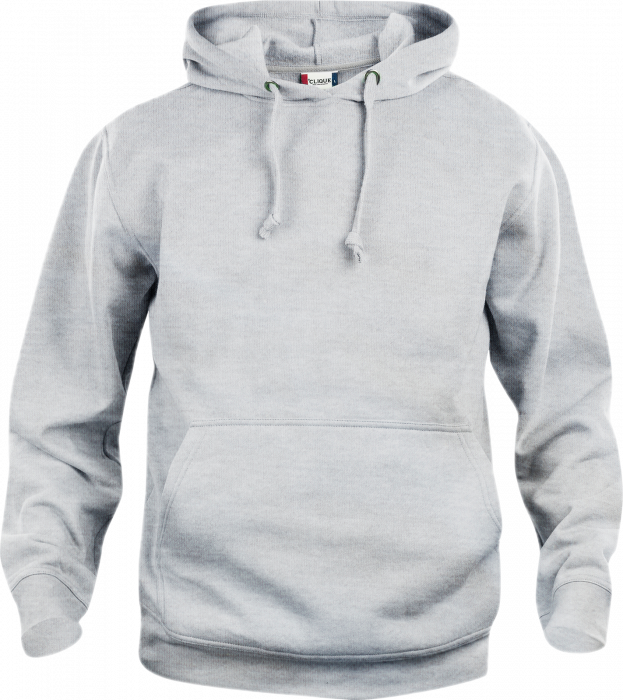 Clique - Basic Cotton Hoodie - Ash