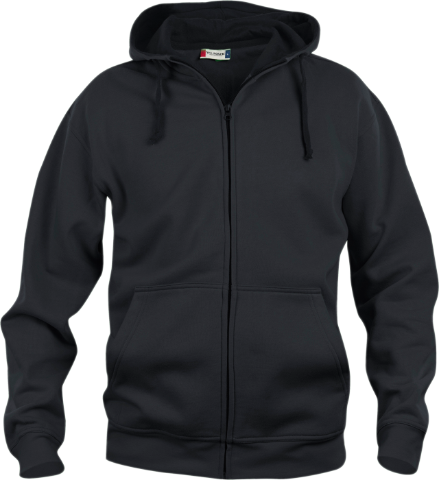 Clique - Full Zip Hoodie Men - Zwart