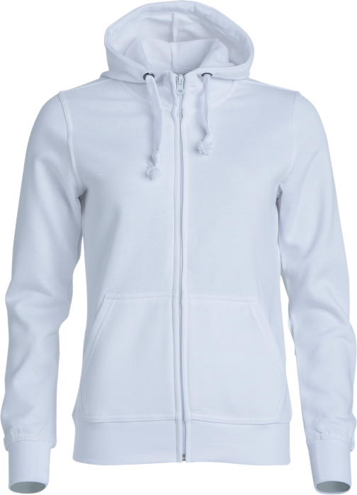 Clique - Full Zip Hoody Women - White