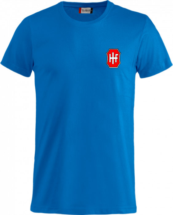 Clique - Hif Basic Bomulds T-Shirt - Royal blå