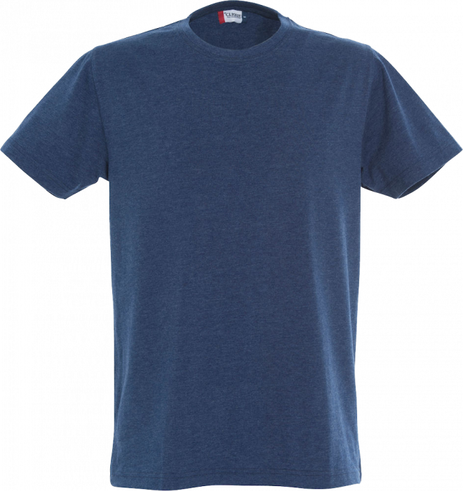 Clique - Classic Cotton Tee - Blu