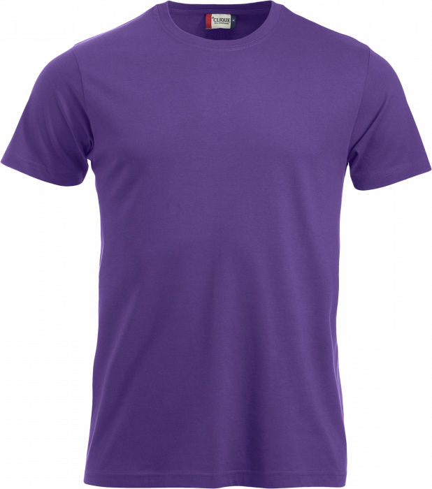 Clique - Classic Cotton Tee - Purple