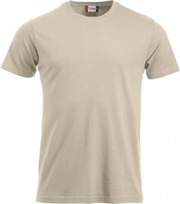 Clique - Classic Cotton Tee - Light Kaki