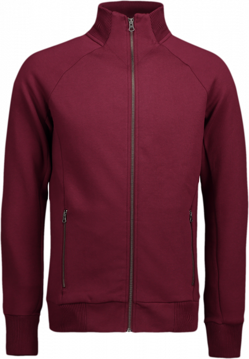 ID - Full Zip Sweat - Bordeaux