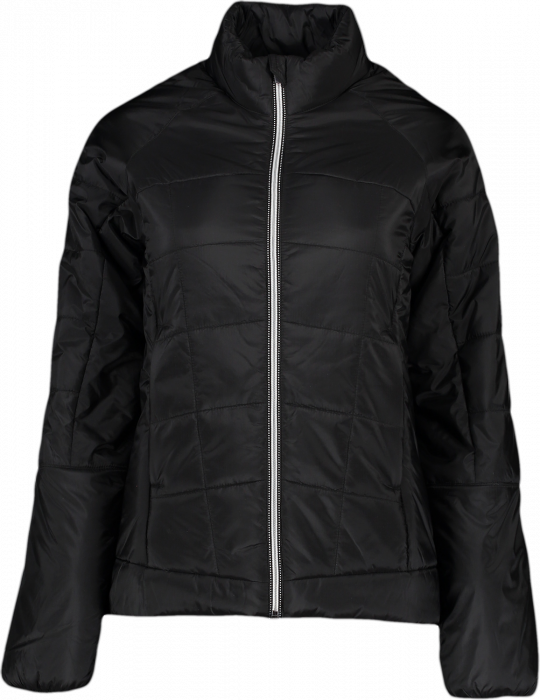 ID - Ladies' Quilted Lightweight Jacket - Czarny