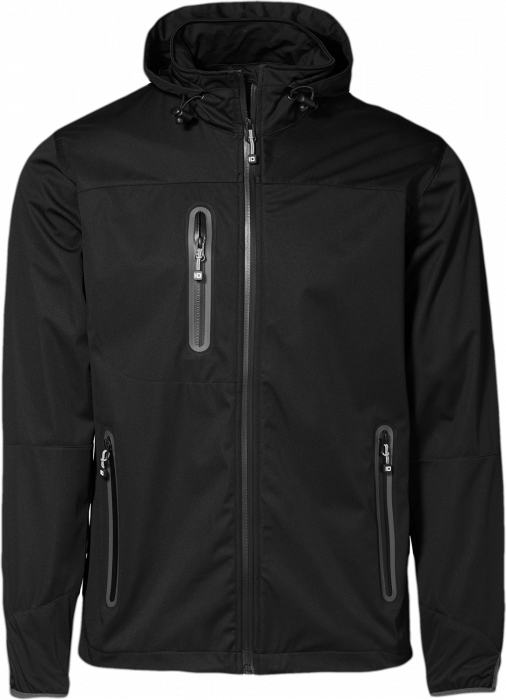 ID - Men's Lightweight Soft Shell Jacket - Noir