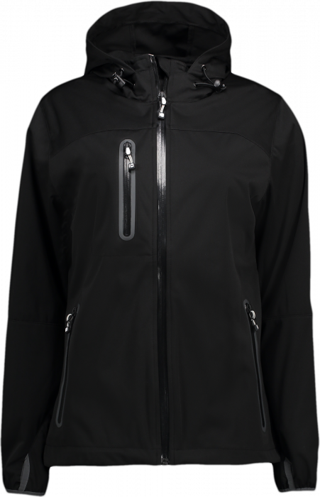 ID - Ladies' Lightweight Soft Shell Jacket - Schwarz