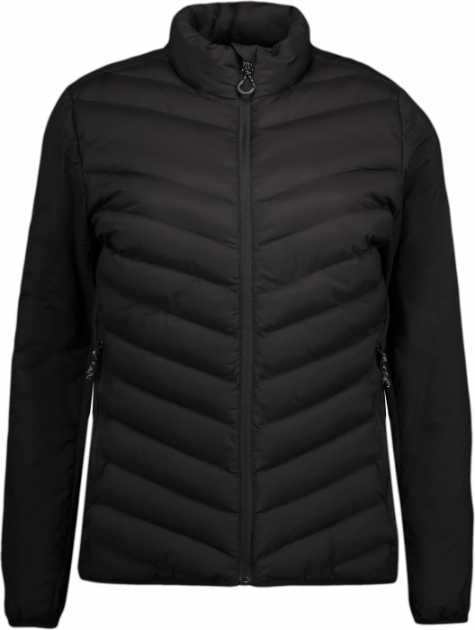 ID - Padded Stretch Jacket Woman - Negro