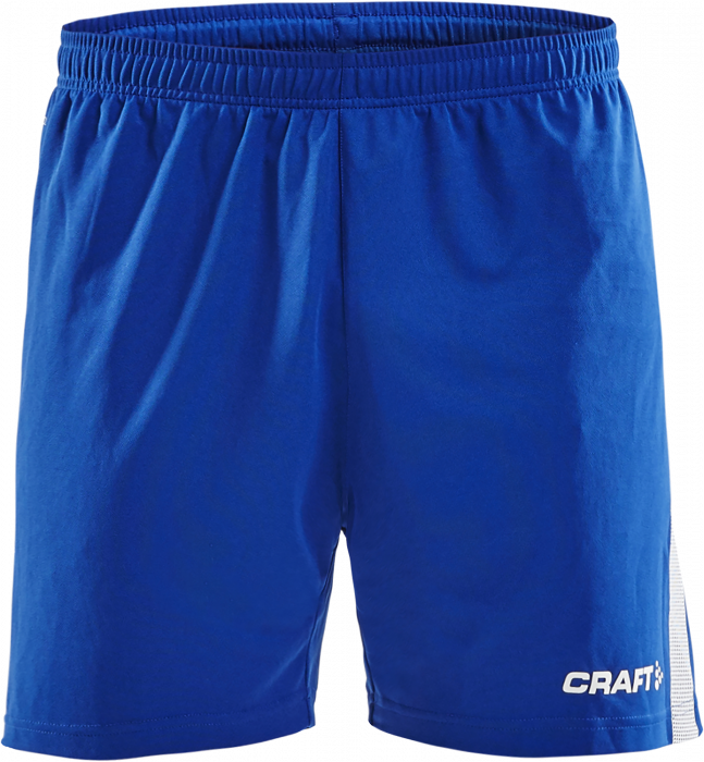 Craft - Pro Control Shorts Youth - Azul & branco