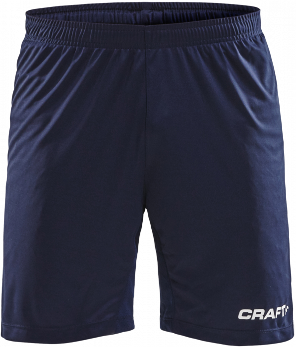 Craft - Progress Contrast Longer Shorts - Marineblauw & wit