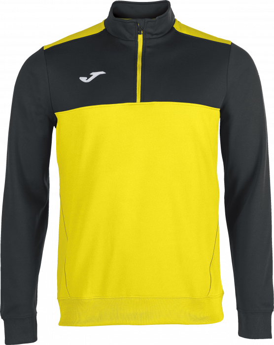 Joma - Winner Sweatshirt Top - Negro & amarillo