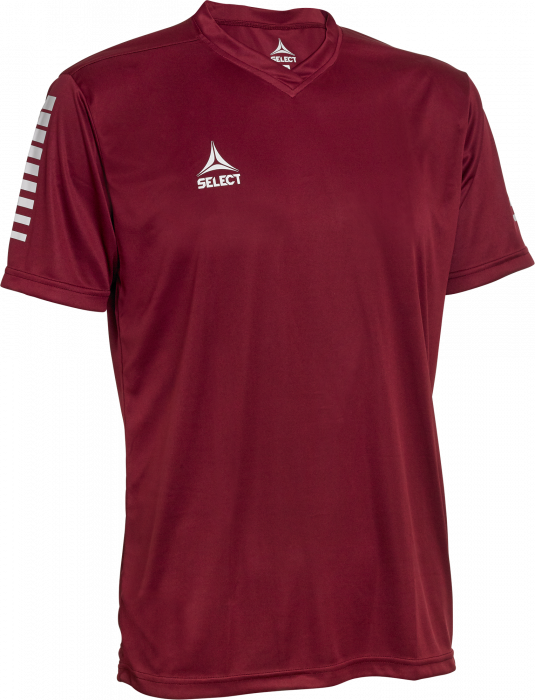 Select - Pisa Player Jersey - Bordeaux & vit