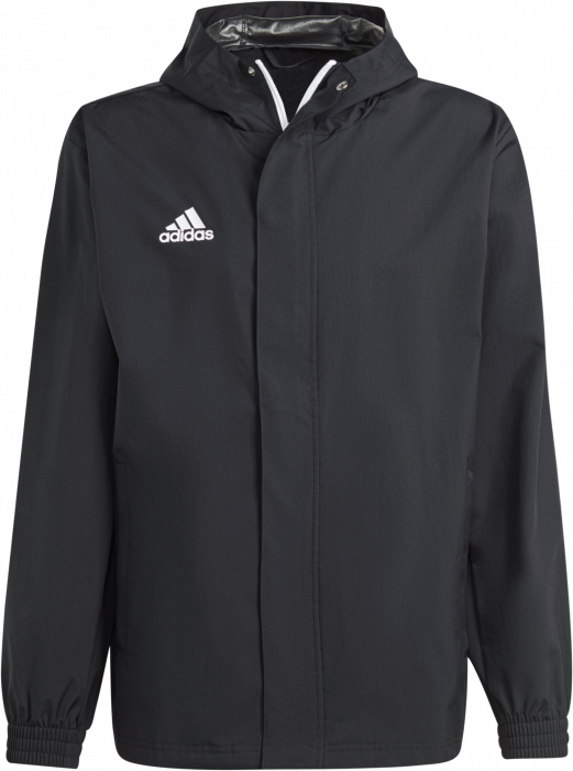 Adidas - Entrada 22 All Weather Jacket - Czarny & biały