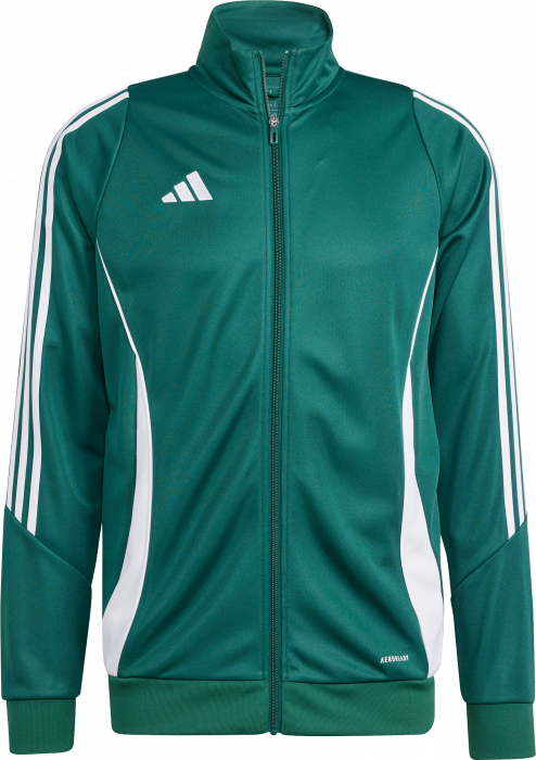 Adidas - Tiro 24 Training Top - Green Dark & branco