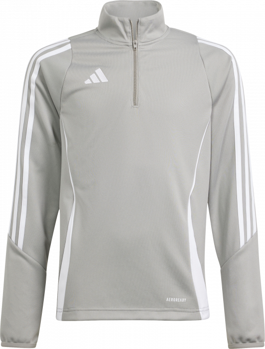 Adidas - Tiro 24 Training Top - Light Grey & white