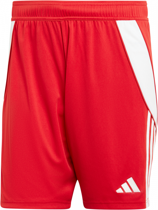 Adidas - Tiro 24 Shorts - T Power Red & blanco