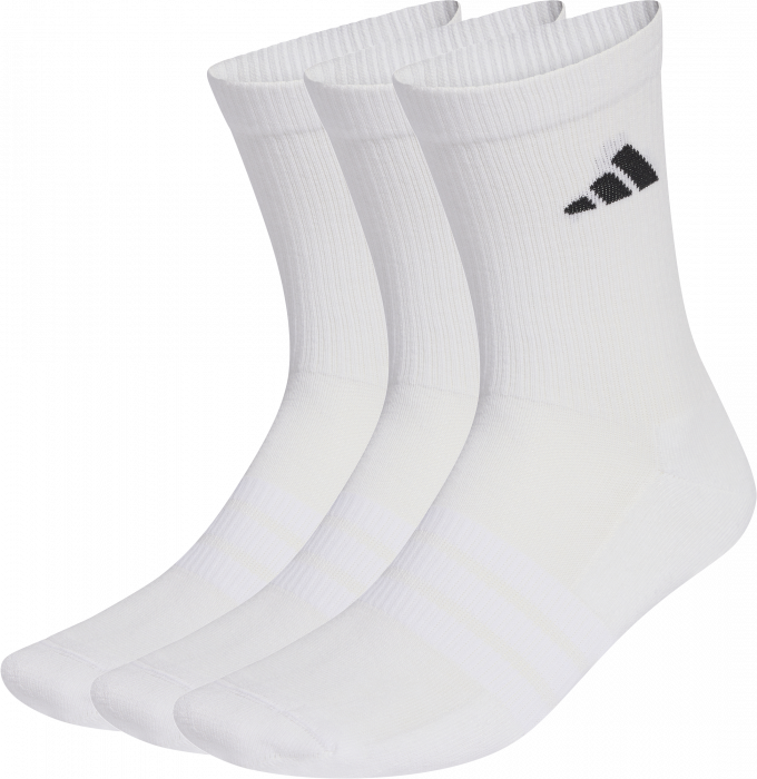 Adidas - Crew Socks 3-Pack - Vit