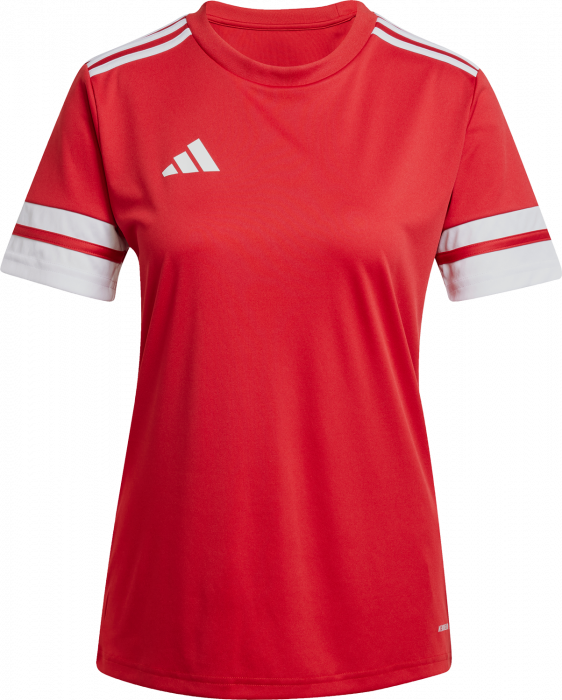 Adidas - Squadra 25 Player Jersey Women - T Power Red & vit