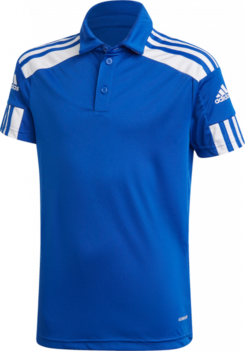 Adidas - Squadra 21 Polo - Royalblå & vit