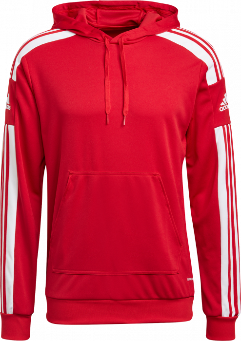 Adidas - Squadra 2 Hoodie - Rouge & blanc