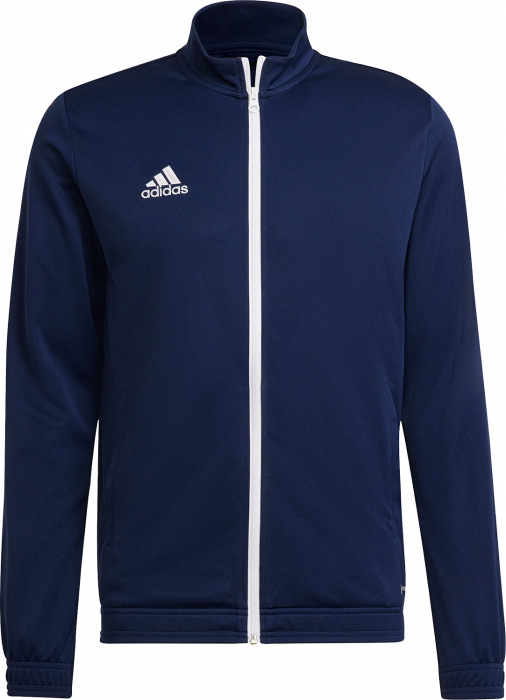 Adidas - Entrada 22 Træningstrøje Med Lynlås - Navy blue 2 & hvid