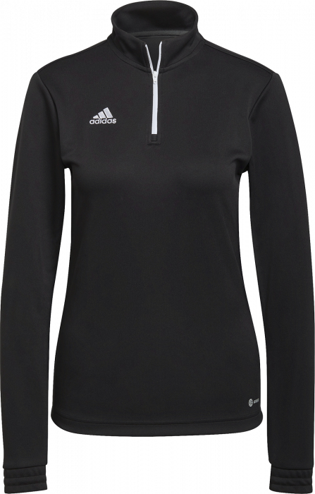 Adidas - Entrada 22 Træning Top With Half Zip Woman - Negro