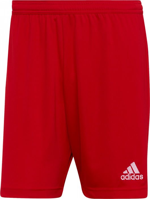 Adidas - Entrada 22 Shorts - Power red 2 & vit