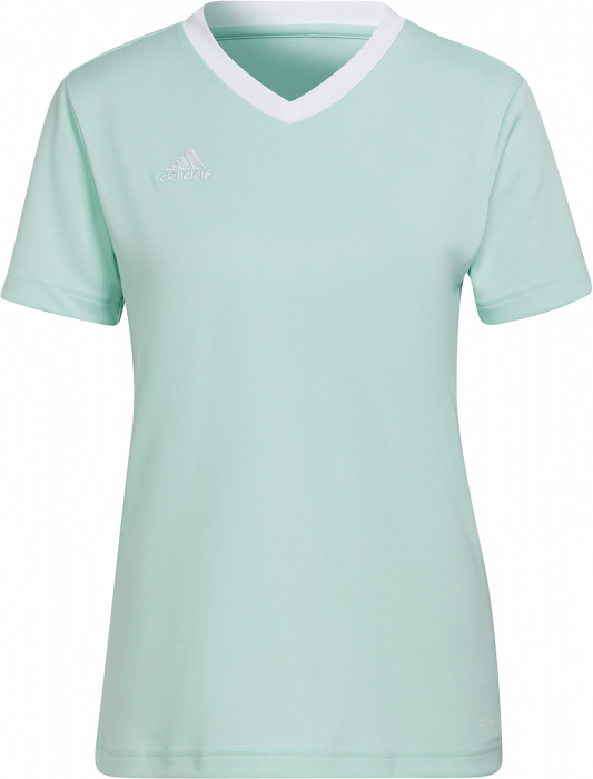 Adidas - Entrada 22 Spillertrøje Dame - Clear mint & hvid