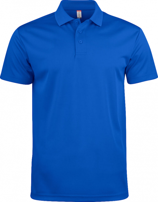 Clique - Basic Active Polo-Shirt - Królewski błękit