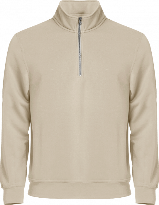 Clique - Basic Half-Zip - Light Beige