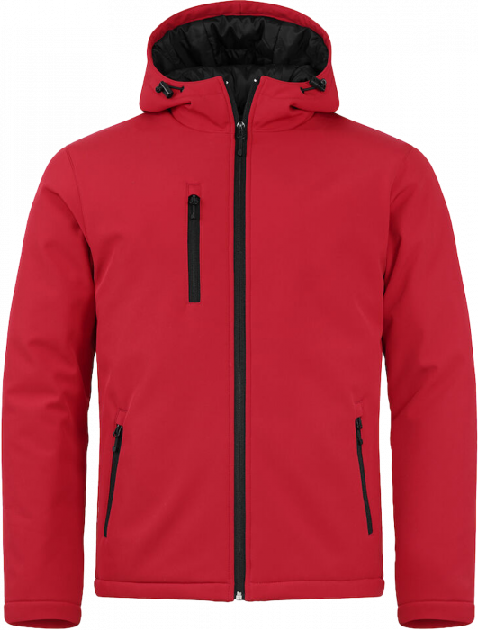 Clique - Padded Softshell Jacket - Rojo