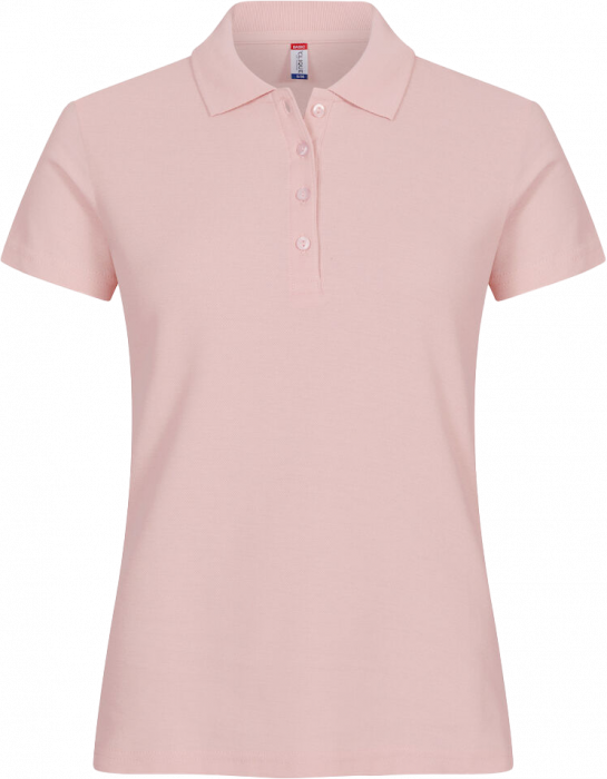 Clique - Basic Polo Dame - Candy Pink