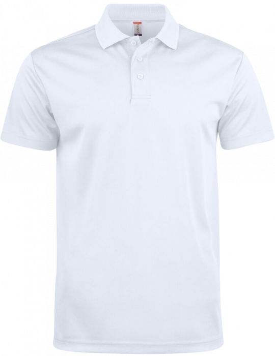 Clique - Basic Active Polo-Shirt - Weiß