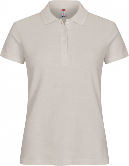 Clique - Basic Polo Ladies - Stone