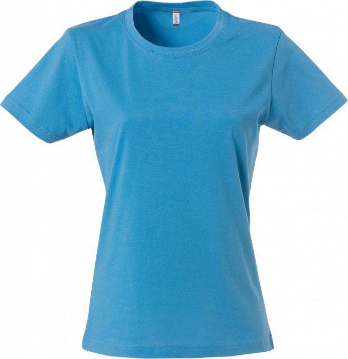 Clique - Basic Cotton T-Shirt Woman - Turquoise