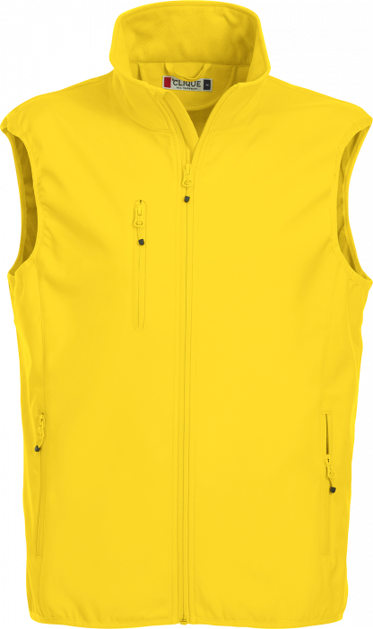 Clique - Basic Softshell Vest - Gul