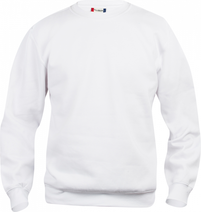 Clique - Cotton Sweatshirt Junior - White