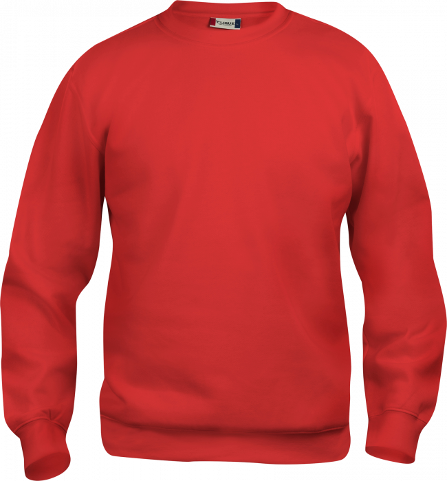 Clique - Cotton Sweatshirt - Rosso
