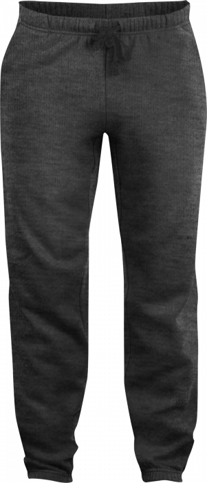 Clique - Basic Sweat Pants In Cotton - Anthracite Melange