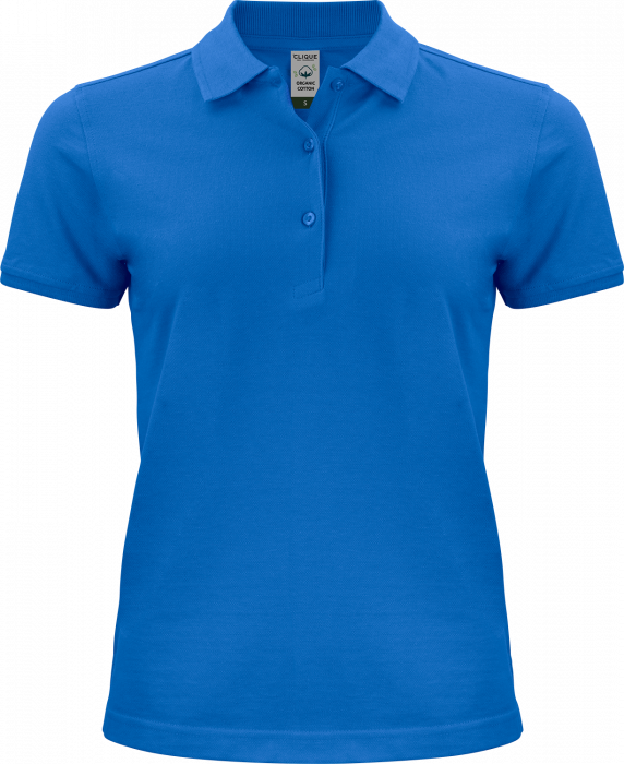 Clique - Classic Organic Polo For Women - Royal blue