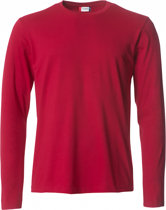 Clique - Longsleeve T-Shirt - Vermelho