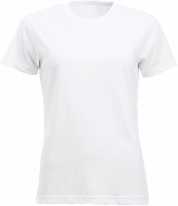 Clique - Classic Cotton Tee Women - Wit