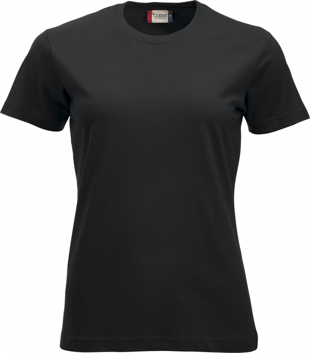 Clique - Classic Cotton Tee Women - Czarny