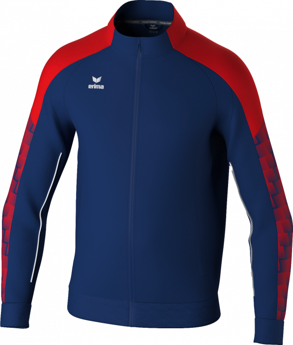 Erima - Evo Star Training Jacket Full Zip - New Navy & rouge