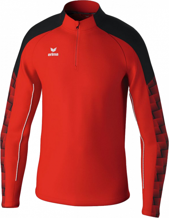 Erima - Evo Star Training Top Half Zip - Rouge & noir