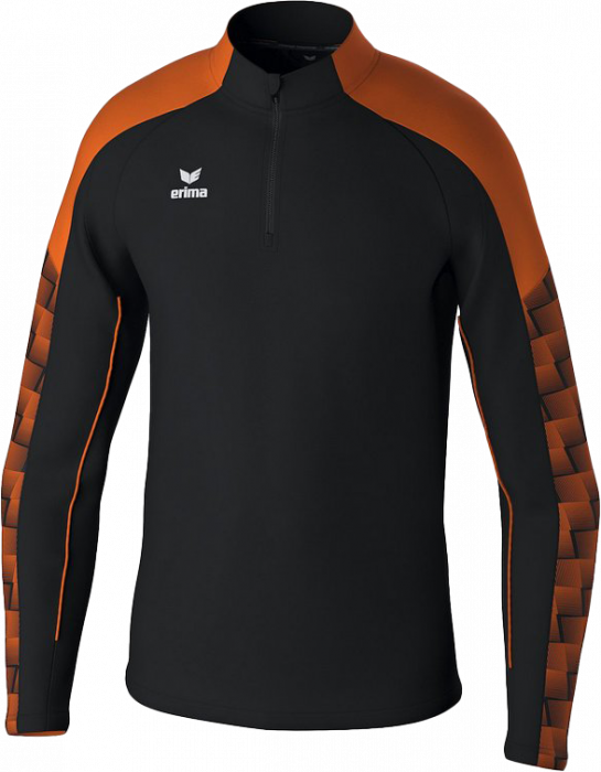 Erima - Evo Star Training Top Half Zip - Noir & orange